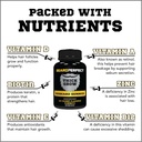 THICKGROW BIGBEARD Gumies - Get močnejši, Daljši, Debela brada rast Formula za moške z Biotin, B12, in 10+ Elite Beard-Building vitamini Nutrients 60 Češnjeve arome Gumies!