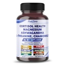 CORTISOL Health Ashwagandha Magnezij Kamilica L-Theanin - Izdelano v ZDA