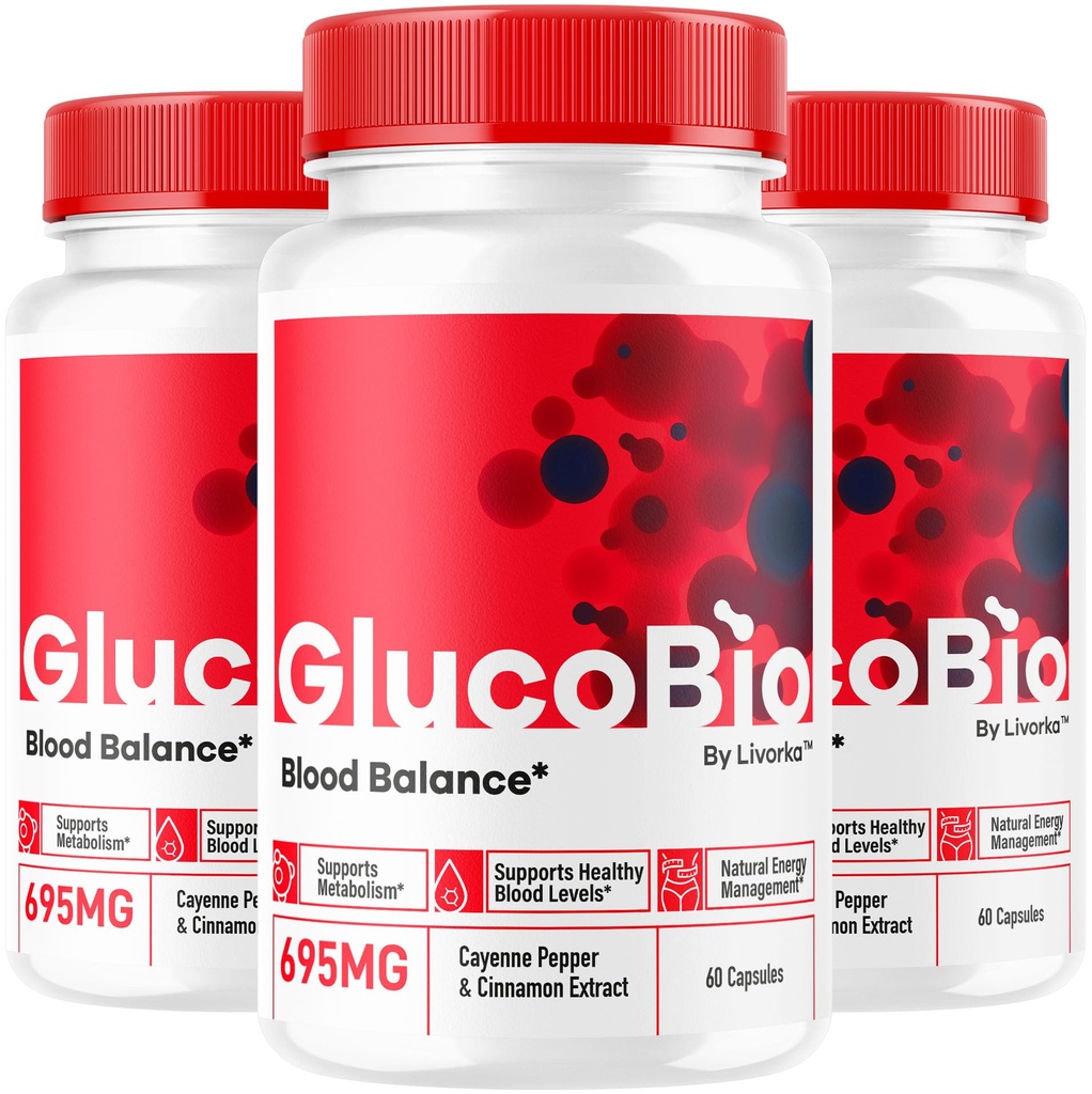 (3 pakiranja) GlucoBio kapsule - uradne tablete za podporo biogluku, napredna formula za splošno ravnovesje, tablete GlucoBio, dodatek GlucoBio, ocene Glucovio, 90 kapsul za 3 mesece