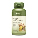 GNC Zeliščni Plus Ginger Root 550mg dodatek, Podpira Prebavno zdravje, 100 Serving
