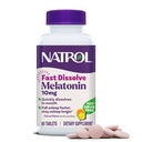 Natrol hitro raztopite melatonin 10 mg, melatonin dopolnila za miren spanec, podpora za spanje za odrasle, 60 Citrus-slavne tablete, do 60 dni dobave