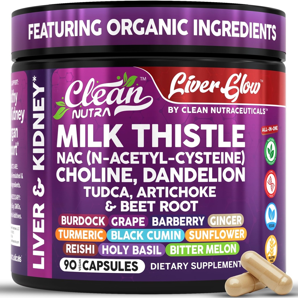 Clean Nutra Organic Milk Thistle dodatek 