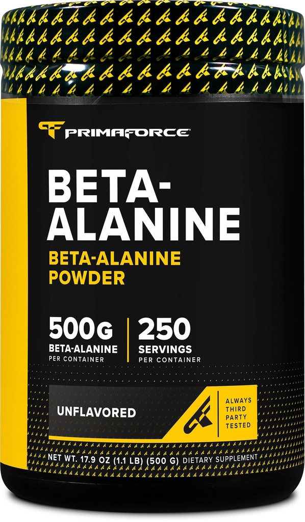 Primaforce Beta Alanine Powder 500 Grams (1.1lbs) Unflavored - Pred vadbo in post vadbe dodatek