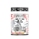 Gauntlet Pre-World Powder, Eksplozivne vadbe, Laserski fokus, Mid Stim, Neverjetna aroma, Veteran v lasti in upravljanju, Pakiranje maj Vary (25 Serving, Jagodna banana)