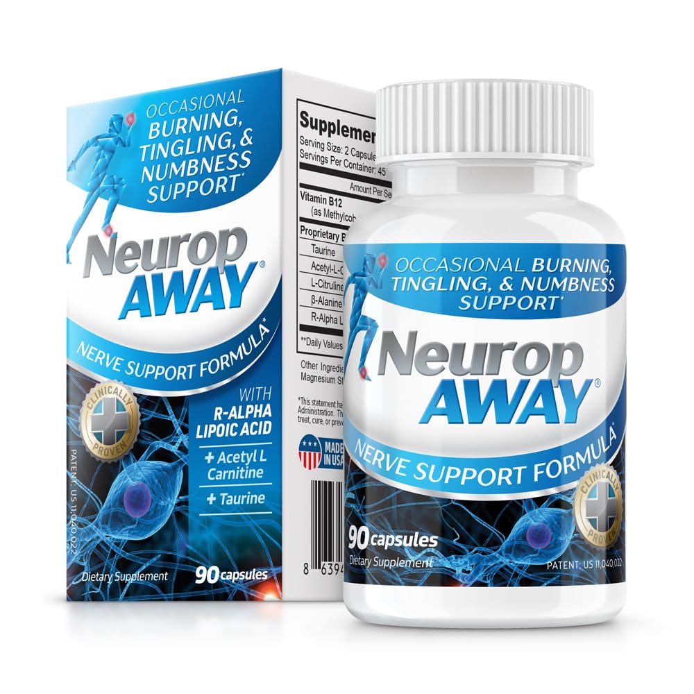 NeuropAWAY Nerve Support Formula 90 Dnevne kapsule
