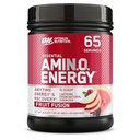 Optimum Nutrition Amino Energy - Pred vadbo z zelenim čajem, BCAA, Aminokisline, Keto Prijazno, Green Coffee Extract, Energy Powder - Fruit Fusion, 65 Serving (Packageing May Vary)