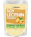 XPRS Nutra Soy Lecithin v prahu Hrana Stopnja maščobe Emulgator - Primeren za kuhanje, Pečenje in več - Vegansko prijazno sojo Lecithin v prahu Kuhanje Aid (8 Ounce)