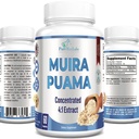 Kapsule Muira Puama - koncentrat 4:1 ekstrakt, ekvivalenten 2200 mg na kapsulo, 60 kapsul