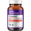 Novo poglavje Kurkuma dodatek + Dnevno detox Kurkuma Detox ukrep z zelenim čajem + ingver + NO Črna paprika potrebna + NeGMO Sestavine Vegetarijanska kapsula, 60 Število