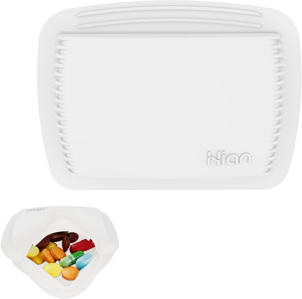 1 kosi tablete Organizator za večkratno uporabo žepna tableta primer prenosna odprta tableta vrečka Silikonski tablete majhne tablete tablete tablete tabletke imetnik tablete vrečke za organiziranje zdravil, vitamini, in tablete za potovanje (bela)