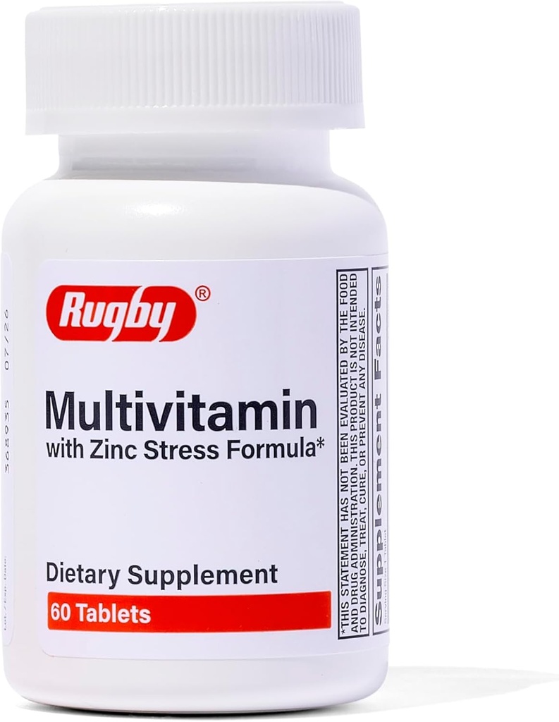 Rugby multivitamin z cink stres Formula - prehranska dopolnila - 60 tablet