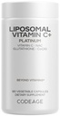 Vitamin C+ Platinum - 1000 Mg Vitamin C Vitamini, Glutation, NAC (N Acetil Cistein), Resveratrol, CoQ10, Rutin, Bezgove jagode, Quercetin, Šipek, Citrus Bioflavonoidi - 180 kapsul