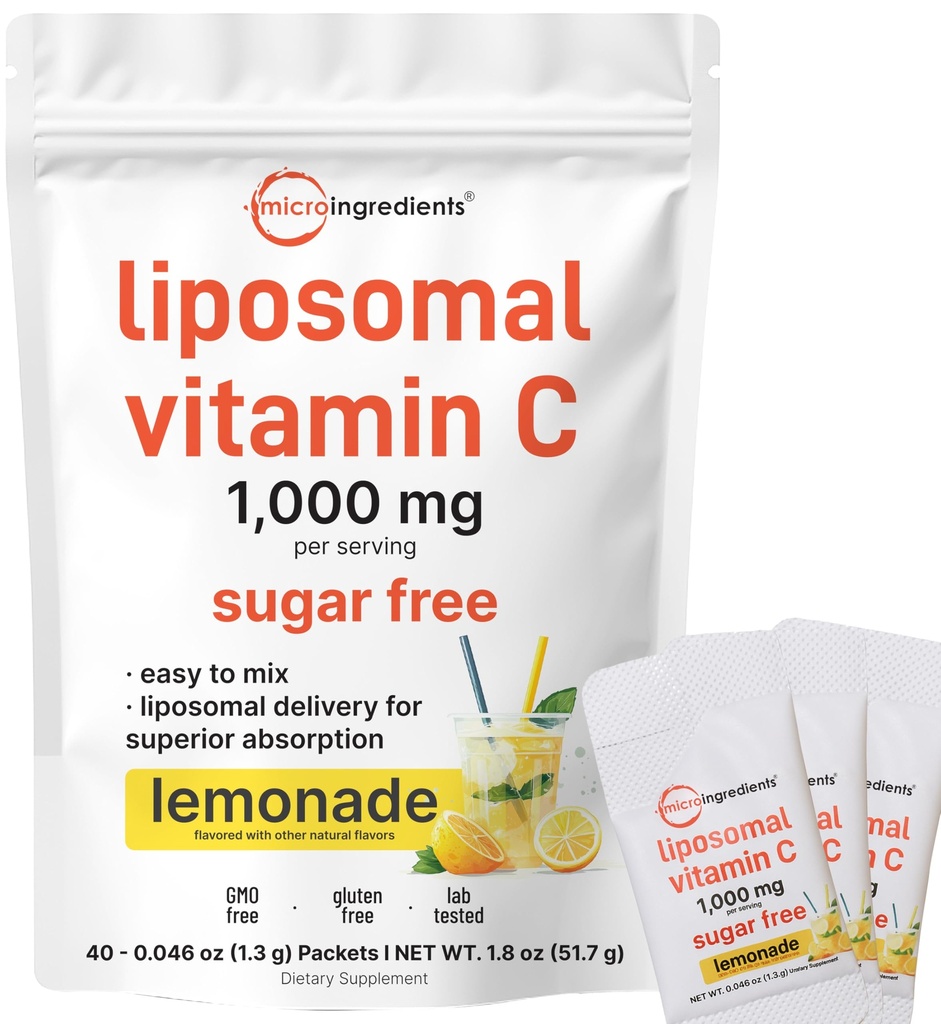 Mikro sestavine 1.000mg Vitamin C Prašek za dnevno uporabo 