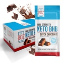 Dr. Boz - Keto BHB Powder - nizozemska čokolada, 20 vrečk - povečanje energije in zmanjšanje Craving - Max Strength Dietary Supplement - ZDA Made - 11.7oz (332g)