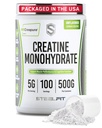 JekloFit kreatura Kreatin monohidrat v prahu, nearomatiziran - nemški mikroniziran kreatin v prahu za moške in ženske - gym Workout Nutritional Supplements for Muscle Gain, Brain Health & Power Building