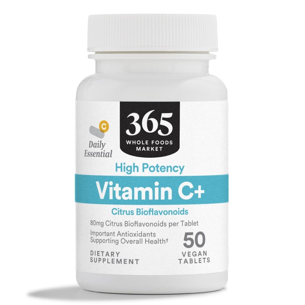 365 by Cela živila Trg, Vitamin C Kompleksna Visoka moč, 50 tablet