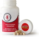 Mlekarna Management LLC 100% avtentična korejska rdeča Panax Ginseng kapsule - 500 mg. Močen talni izvleček ginsenga korena v prahu - brez polnil, veziv ali drugih dodatkov. (150 ct)