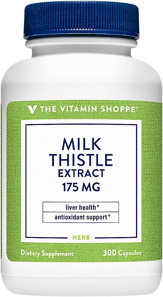 Izvleček mleka iz vitamina Shoppe 175 MG (300 kapsul)