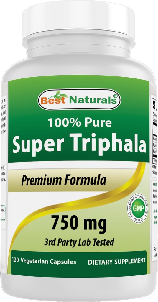 Best Naturals Trifala 750 mg 120 Vcaps