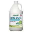Kopenska umetnost - Pure Aloe Vera Juice Unflavored – Hladno Predelan - 99,7% Organska Aloe Vera Notranji file iz svežih teksaških listov – Prebavno zdravje, Detox in naravna Wellness – 64 fl oz