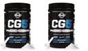 PMD Sports CG5 Premium Kreatin & L Glutamin v prahu, okrevanje moči, izgradnjo najete mišice, povečanje zmogljivosti vadbe, maksimalna moč pred vadbo in post vadbe, Unflavored, 60 Serving (Pack of 2)