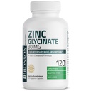 Bronsonov cinkov glicinat 30 mg kelirana superior absorpcija 100% kelirana formula ne- GMO, 120 vegetarijanskih kapsul