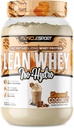 Musclesport Lean Whey RevolutionTM Protein Powder - izolat sirotkinih beljakovin - nizkokalorični, nizkokalorični, nizkomaščobni, neverjetne arome - 25g beljakovine na Scoop (2LB, kokosov karamel)