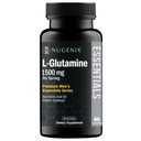 Nugenix Essentials L-glutamin, 1500mg 100% botanična L-glutamin aminokislina, sinteza beljakovin, podpira celično funkcijo, 60 kapsul