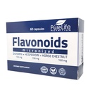 Flavonoidi 60 dni Podpora Zdrava cirkulacija, Veini, Kapilare in Limfatična Drainage- MPFF- Mikronize Diosmin 150mg + Hesperidin 150mg + Horse Chestnut150 mg- GMP Certifikat, vegan