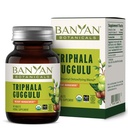 Banyan Botanicals Triphala Guggulu – Organic Triphala Supplement with Guggulu Resin --- Herbal Detox dodatek za podporo zdrave prebave* – 90 Tablet – Ne-GMO Trajno vir Vegan