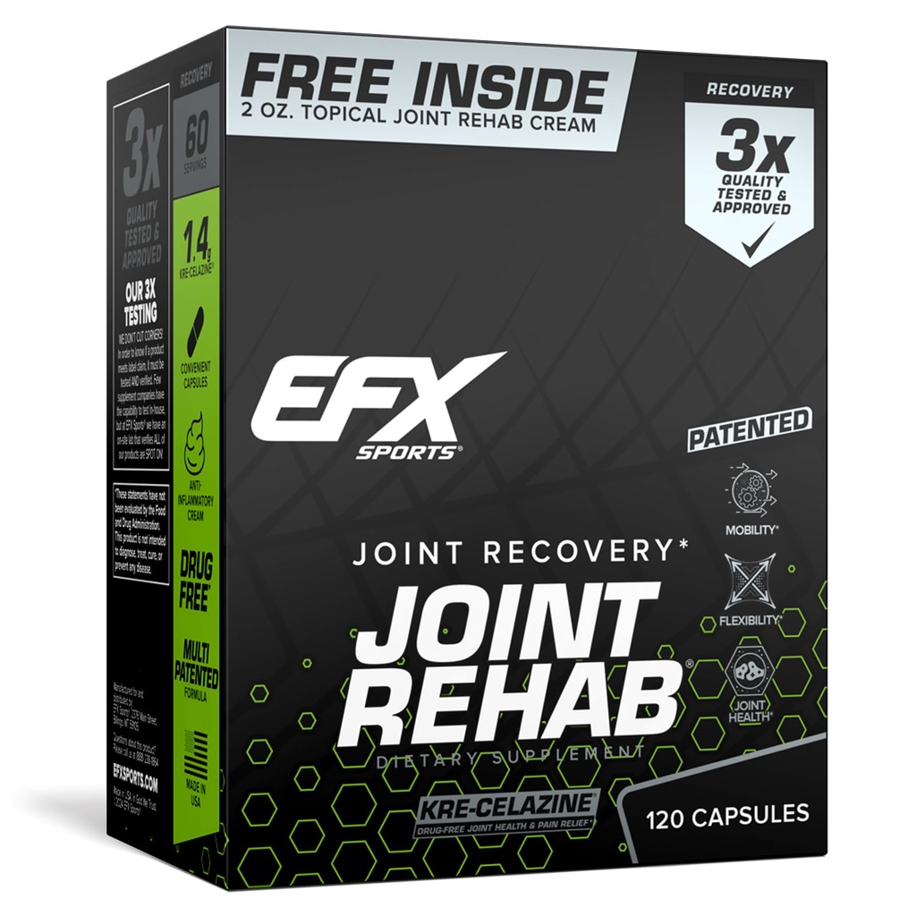 EFX športni komplet za rehabilitacijo rehabilitacije 