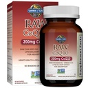 Garden of Life CoQ10 200mg, Vegetarian Omega 3 6 9 Supplement Raw Co Q 10 Chia Seed Oil,Whole Food Nutrition with Antioxidant Support, Coenzyme q10 Supplement for Heart Health, 60 Capsules (Pack of 6)