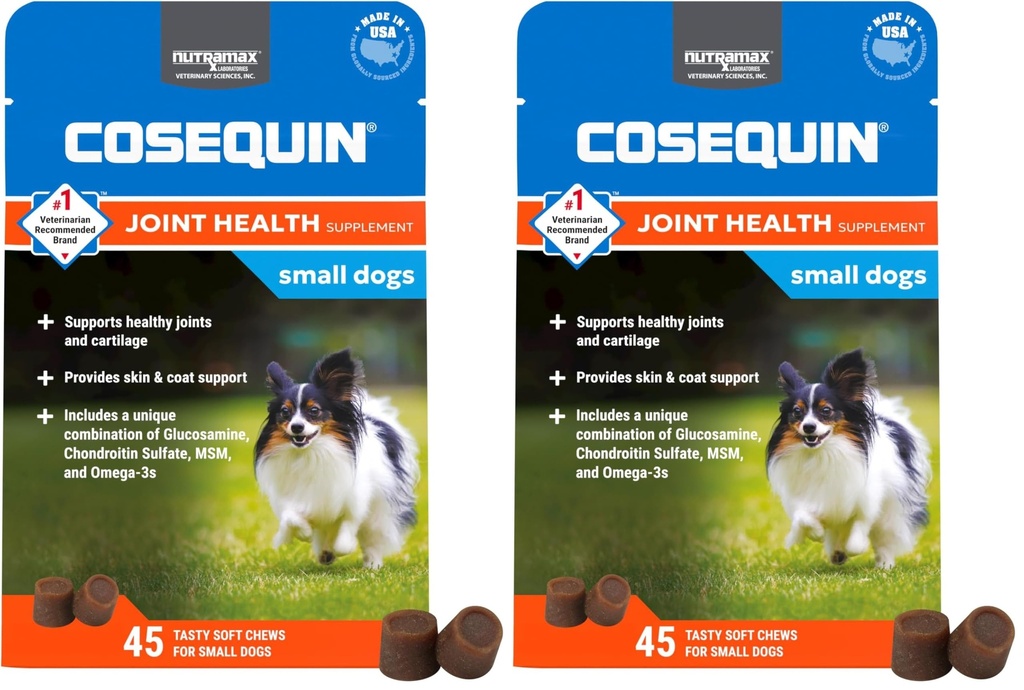 Cosequin zmanjša mehko žvečenje Največja moč z MSM Plus Omega3,45 Število (Pack od 2)