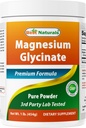 Najboljši naravni magnezij Glycinate prahu - 1 funt (1 LB (Pack of 1))