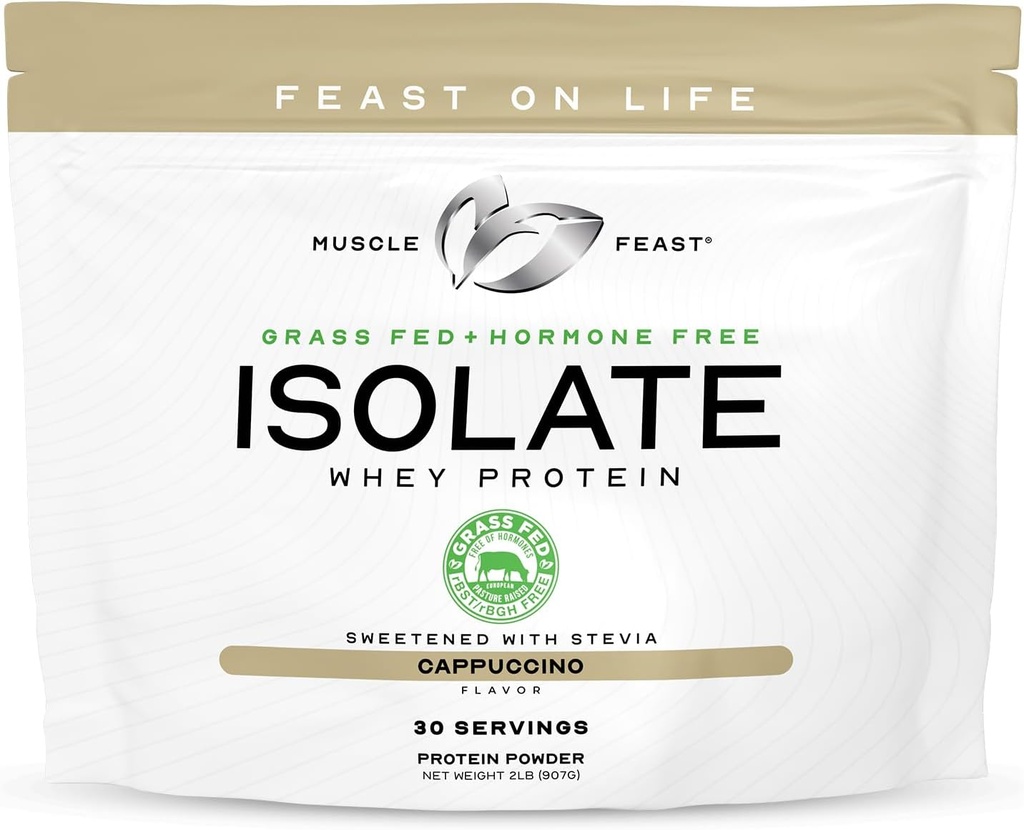 Beljakovine iz sirotkinih beljakovin, vse naravne beljakovine brez hormona, sirotkini izolati v prahu za moške in ženske, čiste, brez glutena, izolatne beljakovine - Cappuccino, 2 lb
