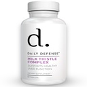 Pure Milk Thistle Herbal Supplements - 450mg Milk Thistle Extract za jetra Detox in jetra podpora dodatek - Veganski prehranski dodatki za ženske in moške, 60 tablet