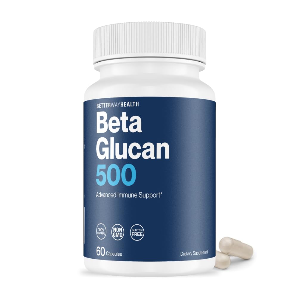 Beta glukan 500 - klinično testirana imunska obramba - 500 mg/60 kapsul (paket po 1)