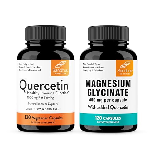 Sandhu's Quercetin & Magnezij Glycinate kompleksne kapsule 