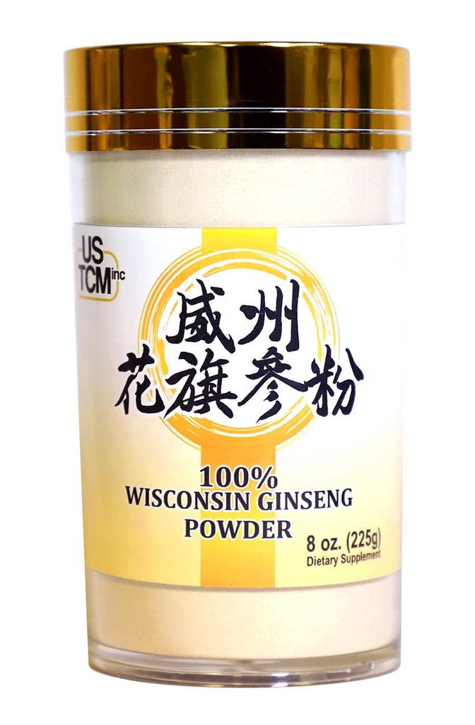 Wisconsin American Ginseng Powder 120 Mesh (8 oz)