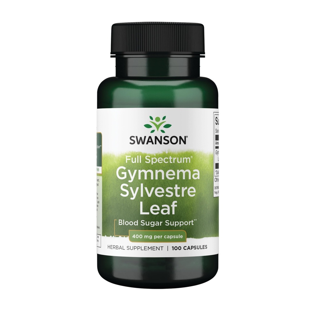 Swanson Full Spectrum Gymnema Sylvestre Leaf - tradicionalni ajurvedski herb - (100 kapsul)