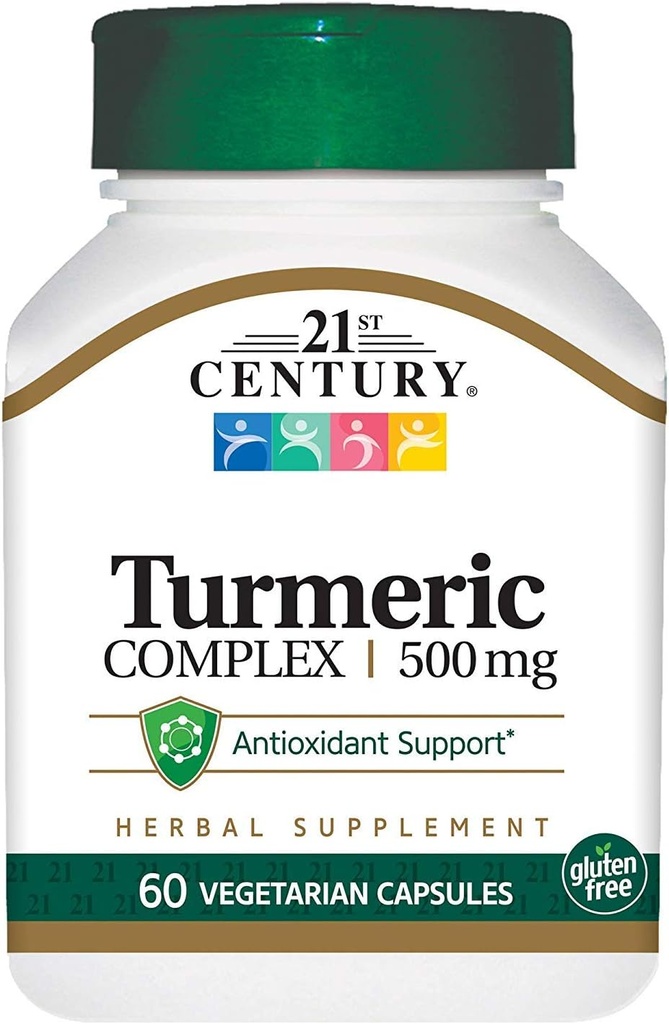 Kompleks 500 mg - 60 vegetarijanskih kapsul 21. stoletja, pakiranje po 4