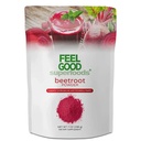 FeelGood Superfoods Fortified Organic Beetroot Powder - Nitric Oxide Booster for Cooking and Smoothies - Pure Beets with 10:1 Beet Root Extract - Supports Cardiovascular and Circulatory Health - 7 oz