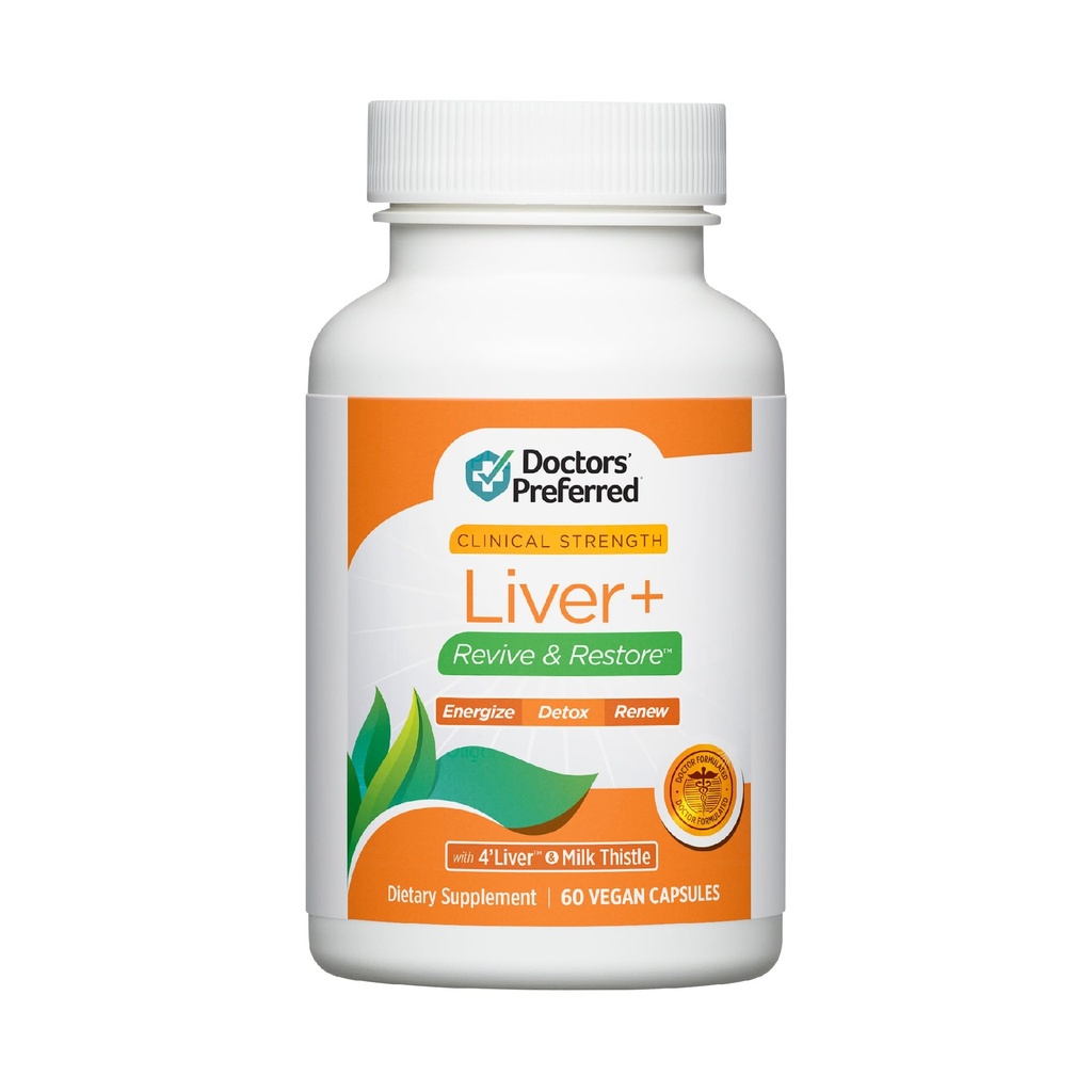 DOCTORS' PREFEREND Jetra+ Prenova in obnova 10-v-1 Formule s klinično potrjeno 4’Liver in Milk Thistle 
