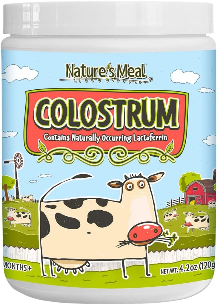 Imunska podpora za otroke – kolostrum v prahu, naravna super hrana z laktoferinom, IgG in PRPS 4,2 oz. starost 6 mesecev+