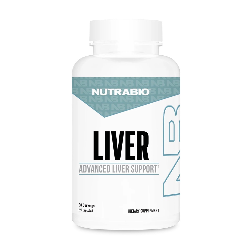 NutraBio Jetra dodatek - Napredna podpora jeter z antioksidanti, Mlečni osat jetra Detox, Glutatione, Tudca - spodbuja čiščenje jeter Detox in popravila - 90 kapsul