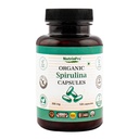 USDA Organic Spirulina kapsule - 100% Pure Vegan dodatek, Ne-GMO, Gluten-free, Chemical-free, (120)