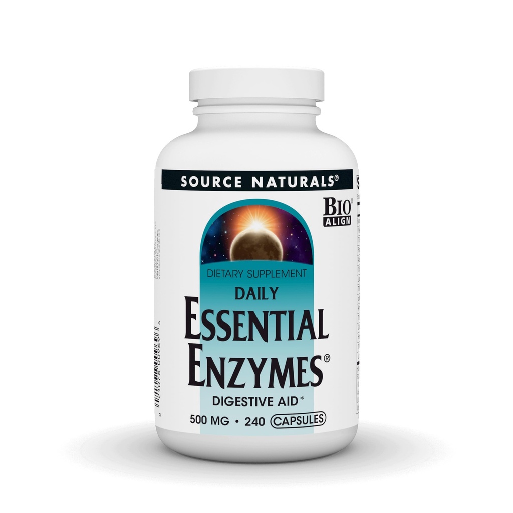 Vir Naturals Essential Encimes Prebavna pomoč* - 500mg - 240 kapsul