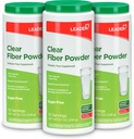LEADER Prebiotic Fiber Dopolnilo v prahu, 186 Serving, 100% naravna pšenica Dekstrin Daily Fiber Prašek za prebavljivo zdravje, brez sladkorja, Jasno in brez okusa, Gluten prost, brez arome, 8.7 OZ, (3 pakiranje)