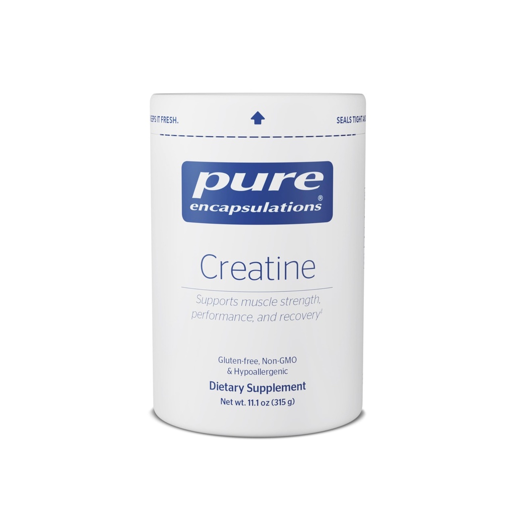Čiste enkapsulacije Kreatin - Kreatin dodatek - mišična moč, zmogljivost in regeneracija - predworkout recovery prašek - Gluten-free, Non-GMO & Hypoallergenic - 315 g (60 servivov)
