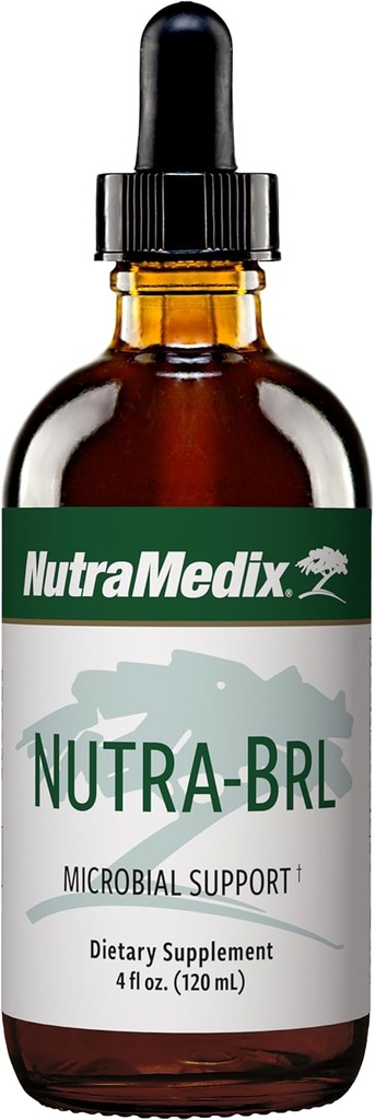 NutraMedix Nutra-BRL - Imunska podpora dodatek s Samento Bark, Stevia Leaf in Banderilla Bark za zaščito imunskega sistema + Microbial Podpora (4 oz)